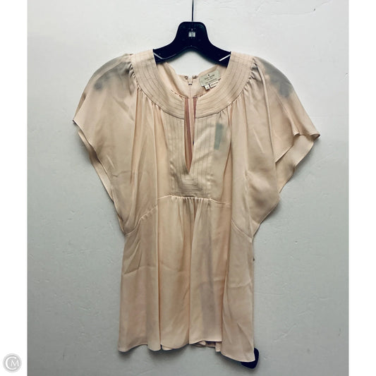 Top Short Sleeve Designer By Kate Spade In Pink, Size: M