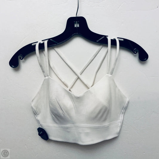 Athletic Bra By Lululemon In White, Size: M