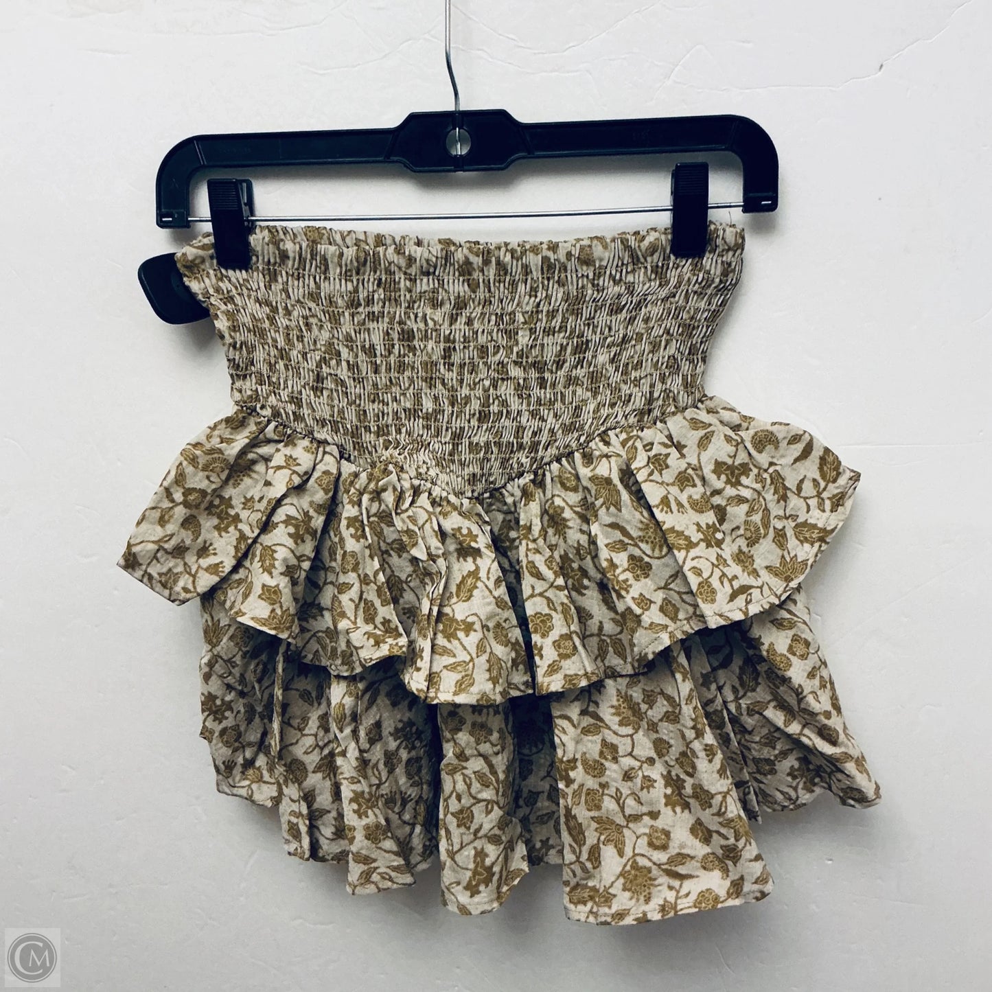 Skirt Mini & Short By Bucketlist In Green, Size: S