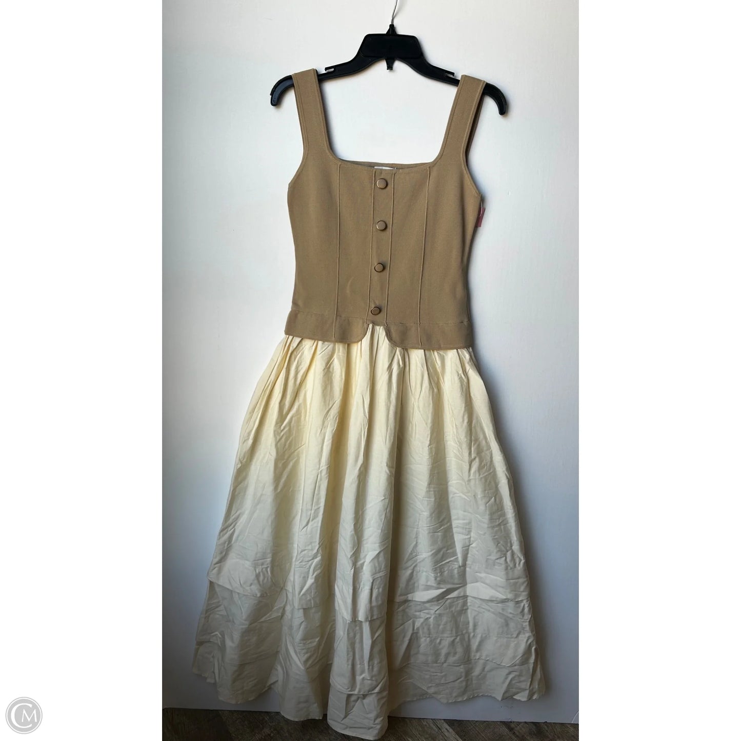 Dress Party Long By Moon River In Beige, Size: M