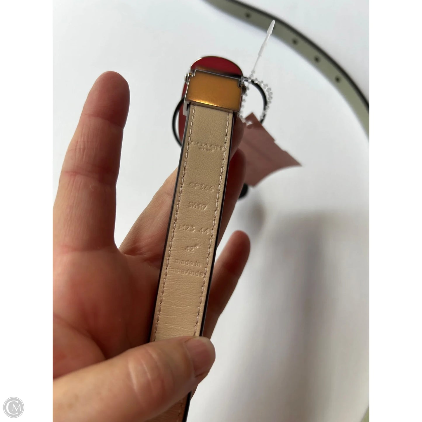Belt Designer By Coach, Size: Xlarge