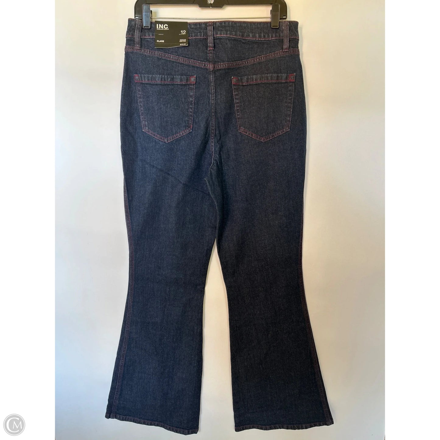 Jeans Boot Cut By Inc In Blue Denim, Size: 12