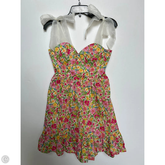 Dress Casual Short By Geegee In Multi-colored, Size: S