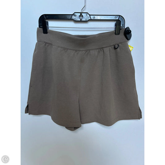 Athletic Shorts By Nike Apparel In Taupe, Size: M