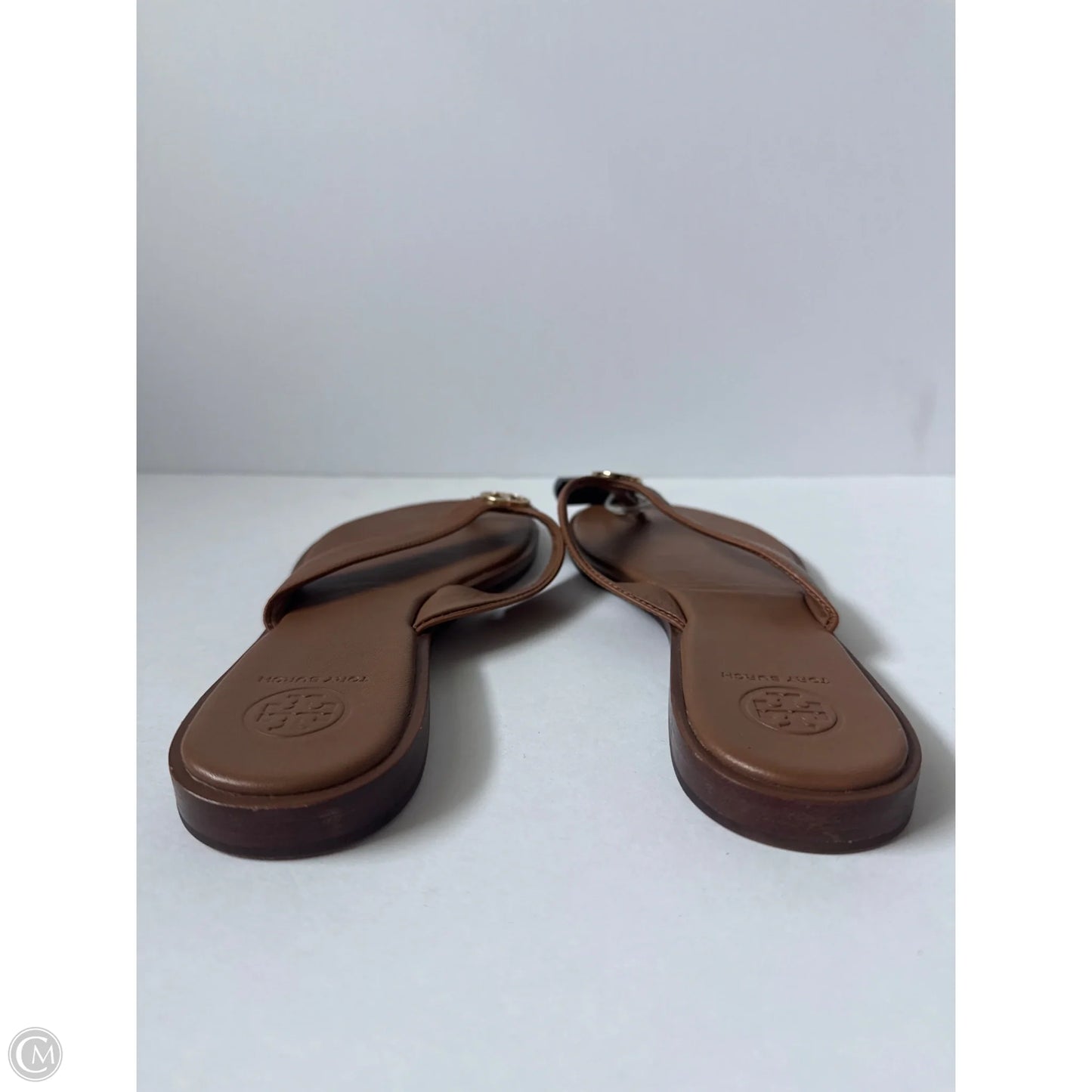 Sandals Designer By Tory Burch In Brown, Size: 8