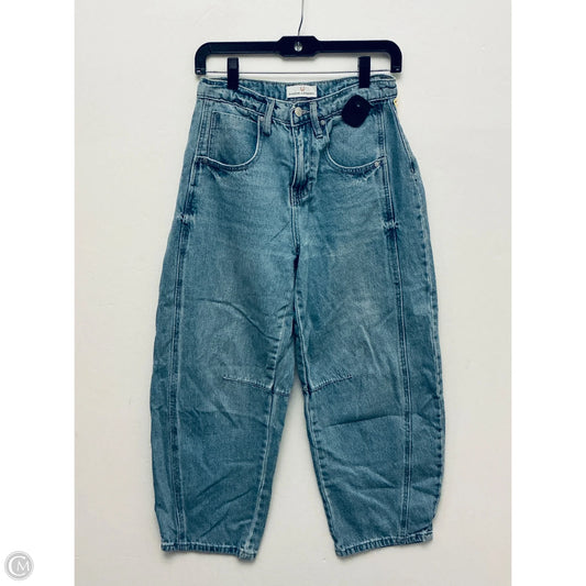 Jeans Wide Leg By Clothes Mentor In Blue Denim, Size: 2