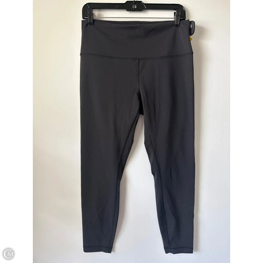 Athletic Capris By Lululemon In Black, Size: 12