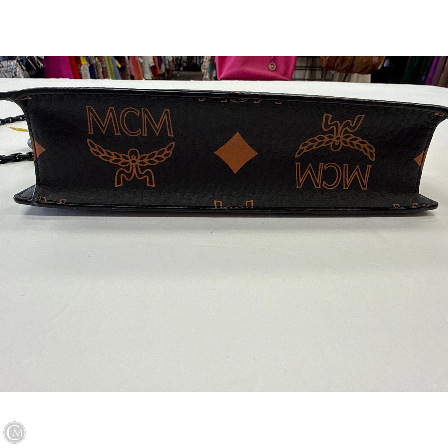 Wristlet Luxury Designer By Mcm, Size: Medium
