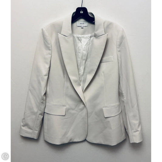 Blazer By Reiss In Cream, Size: M