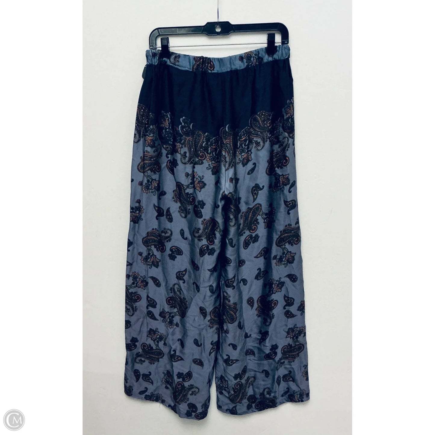 Pants Wide Leg By Clothes Mentor In Blue, Size: L