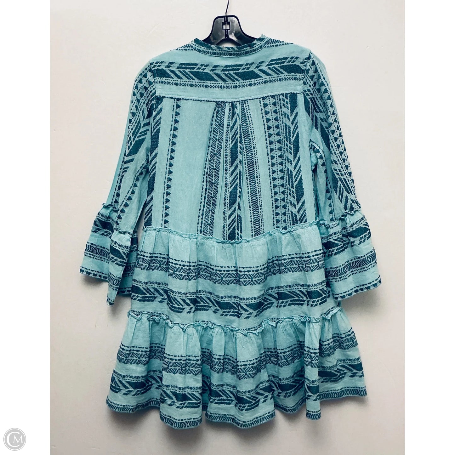 Dress Casual Short By Elan In Teal, Size: M