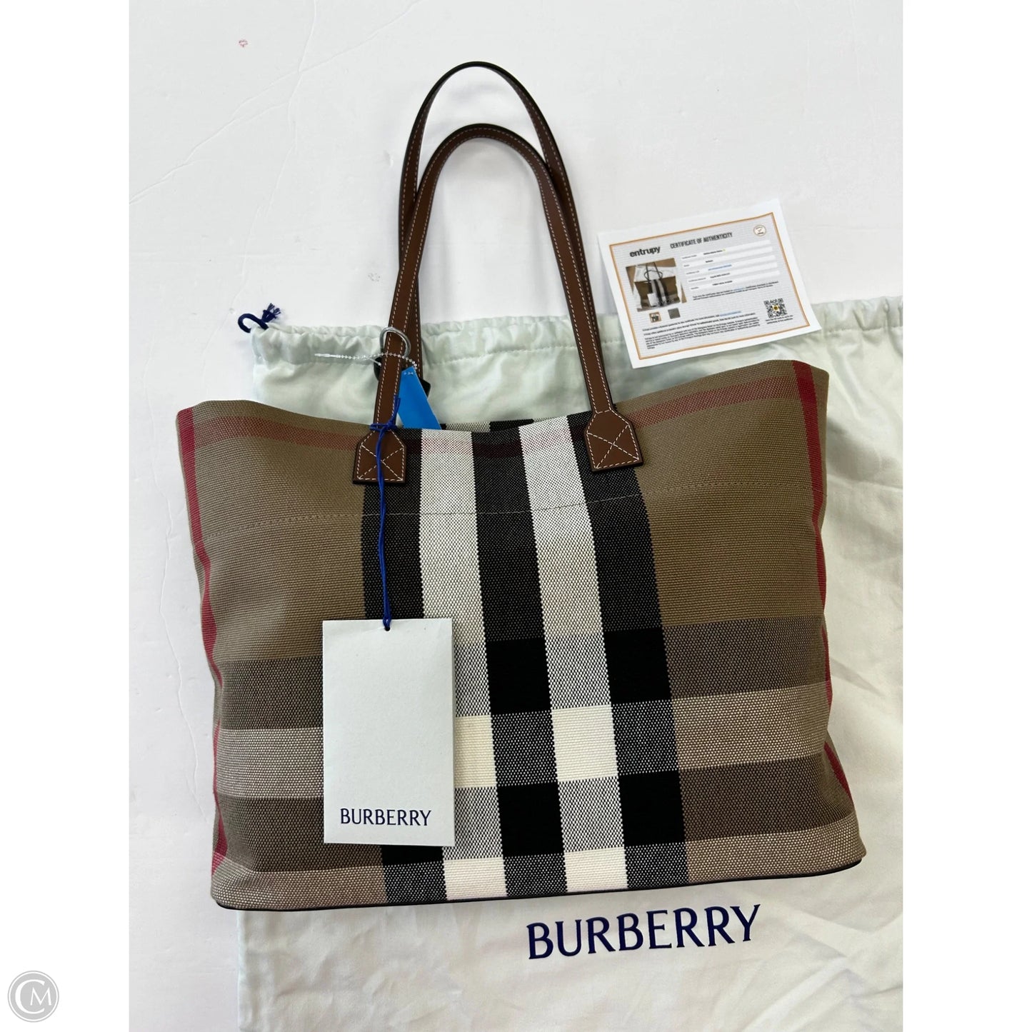 Tote Luxury Designer By Burberry