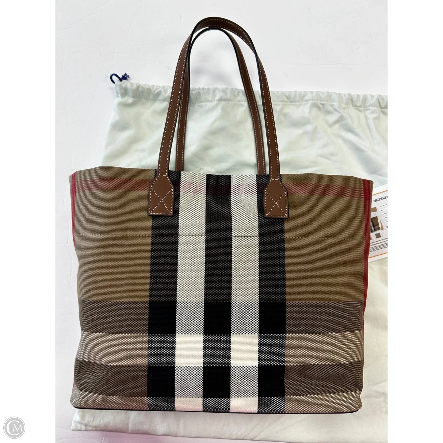 Tote Luxury Designer By Burberry