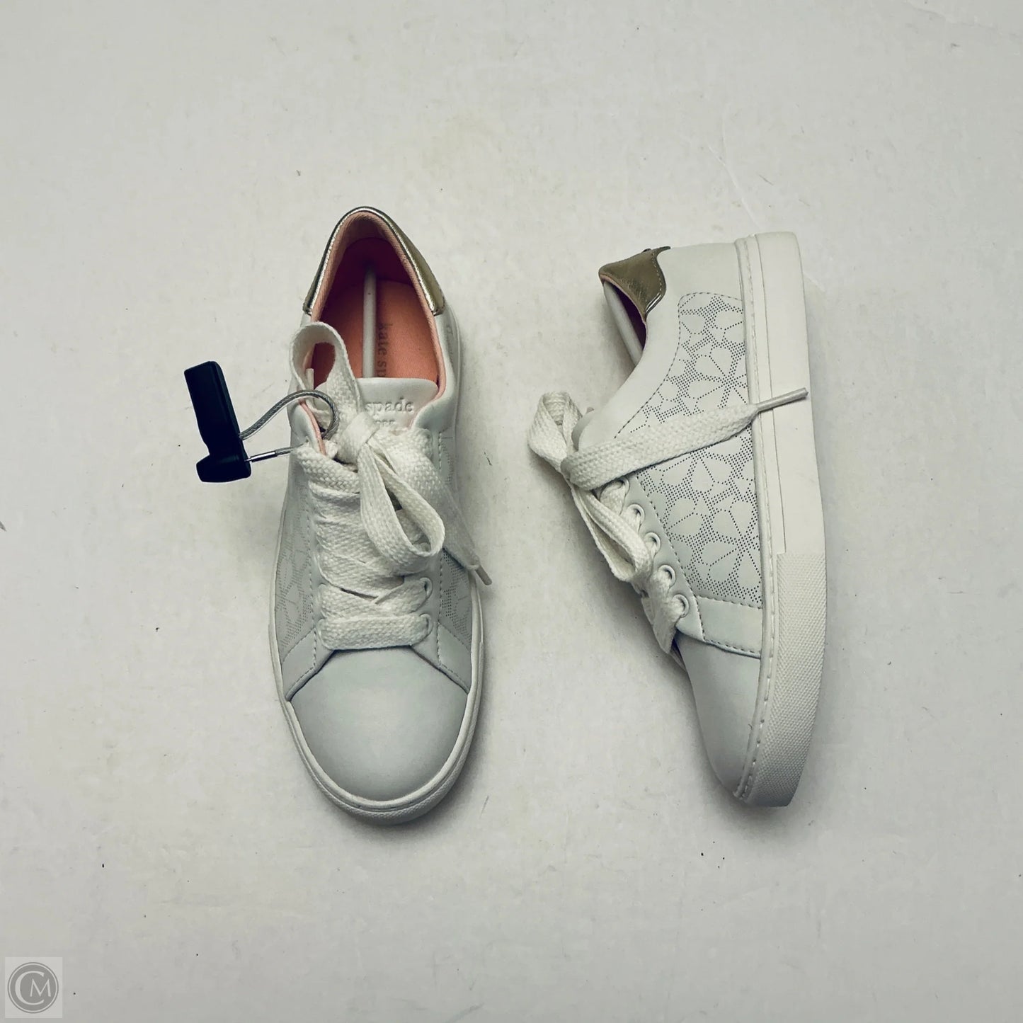 Shoes Designer By Kate Spade In White, Size: 5