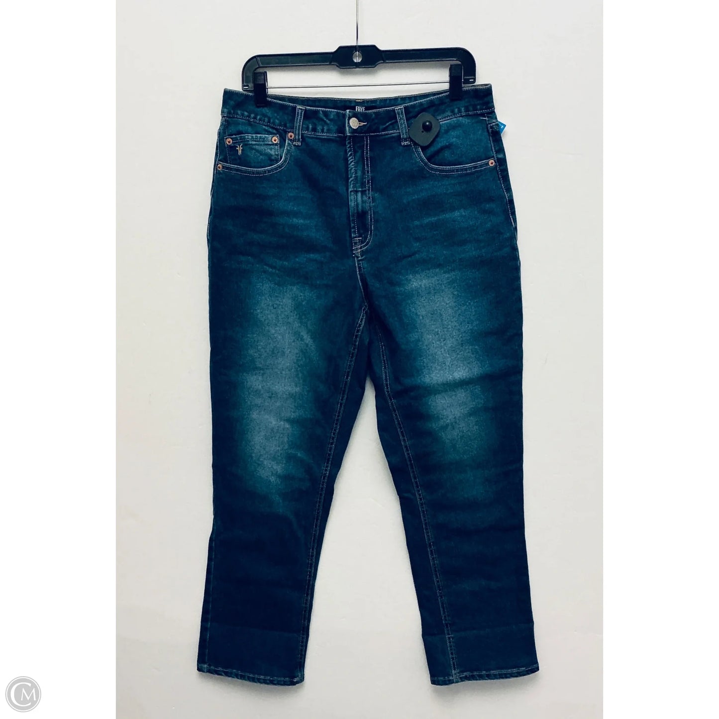 Jeans Designer By Frye In Blue Denim, Size: 10