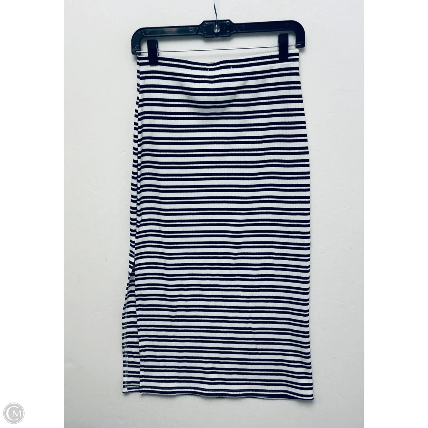 Skirt Midi By No Comment In Striped Pattern, Size: M