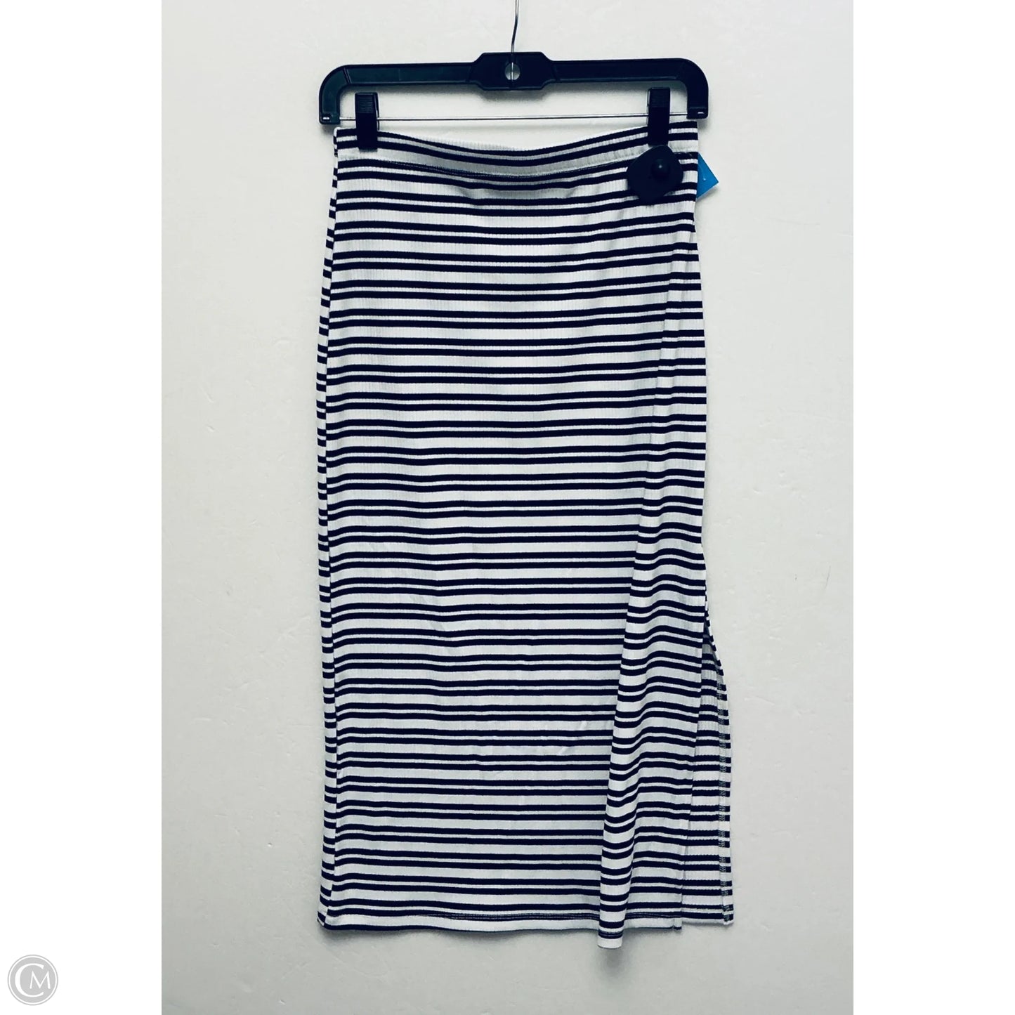 Skirt Midi By No Comment In Striped Pattern, Size: M