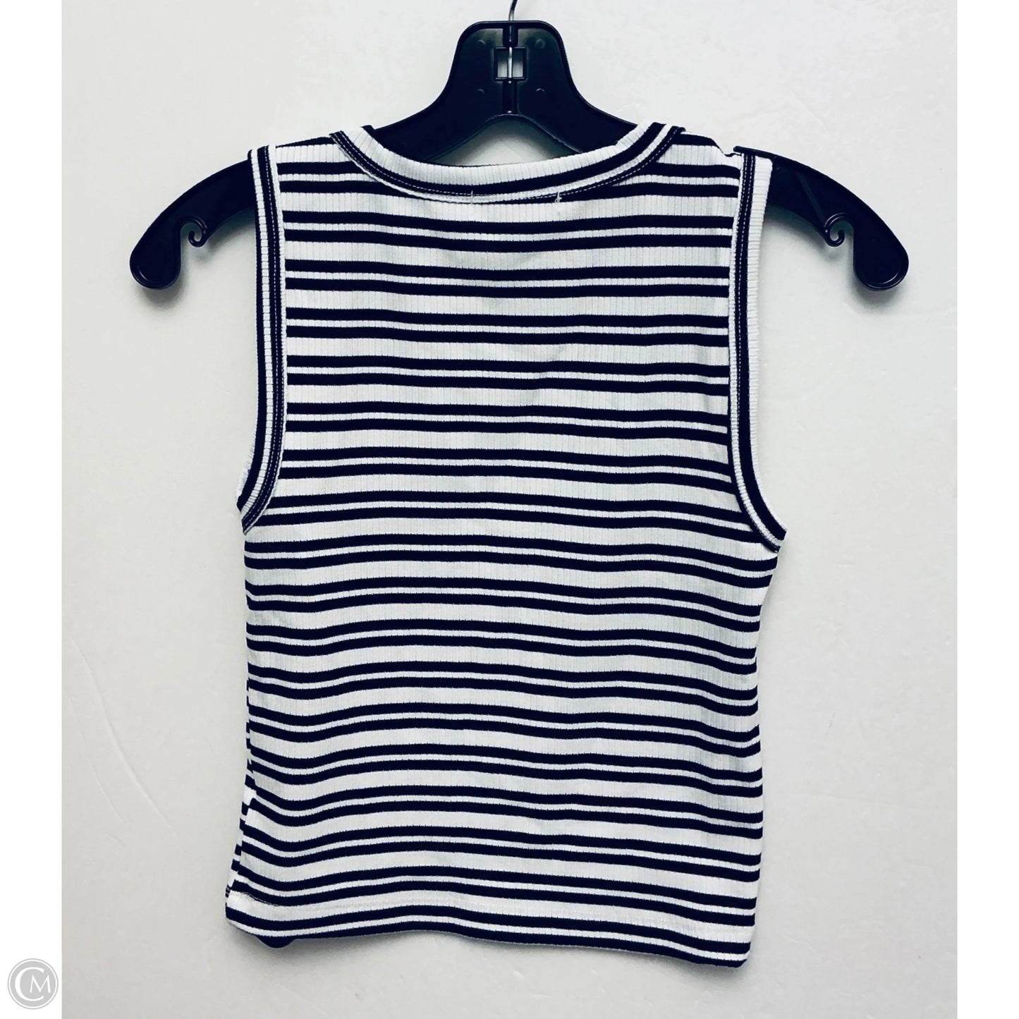 Tank Top By No Comment In Striped Pattern, Size: M