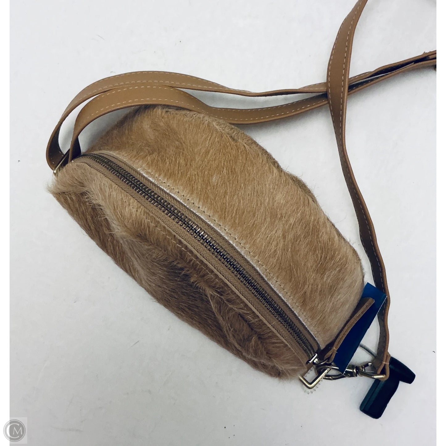 Belt Bag Leather By Cma, Size: Medium