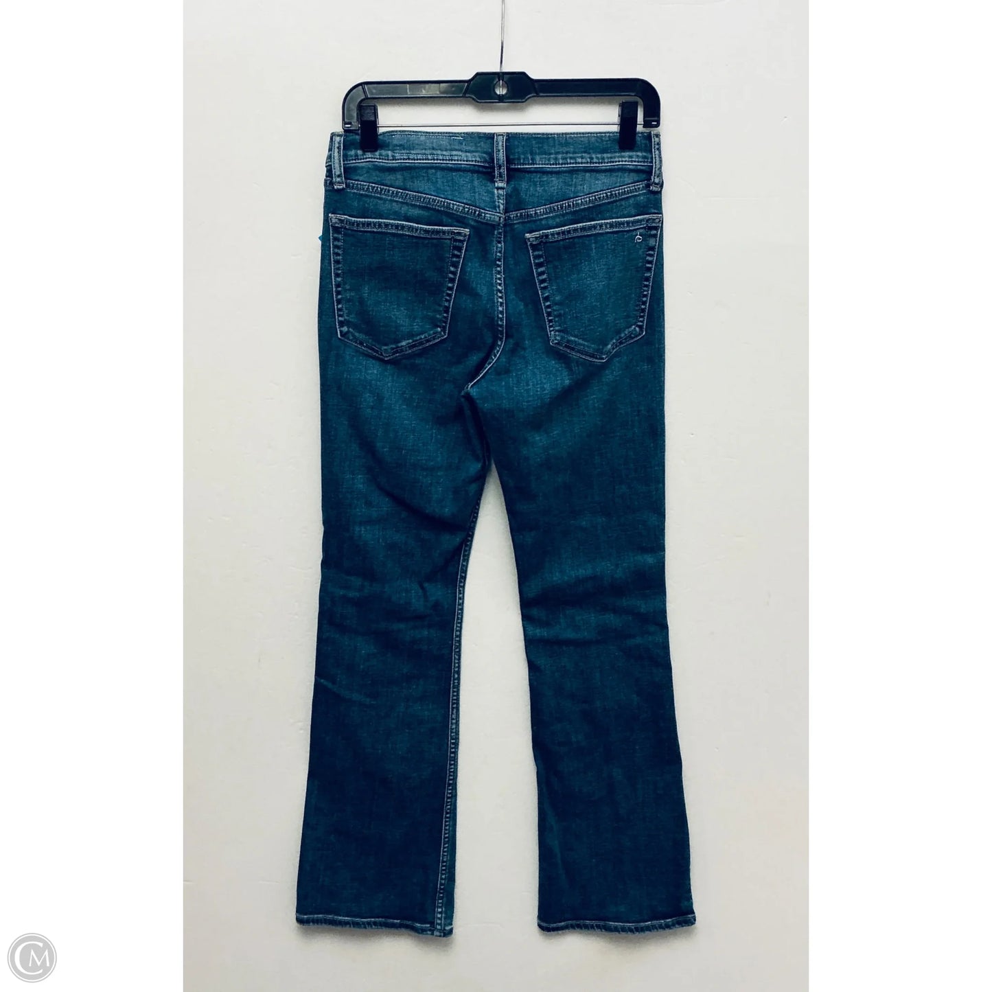 Jeans Boot Cut By Rag And Bone In Blue Denim, Size: 4