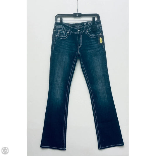 Jeans Boot Cut By Miss Me In Blue Denim, Size: 8