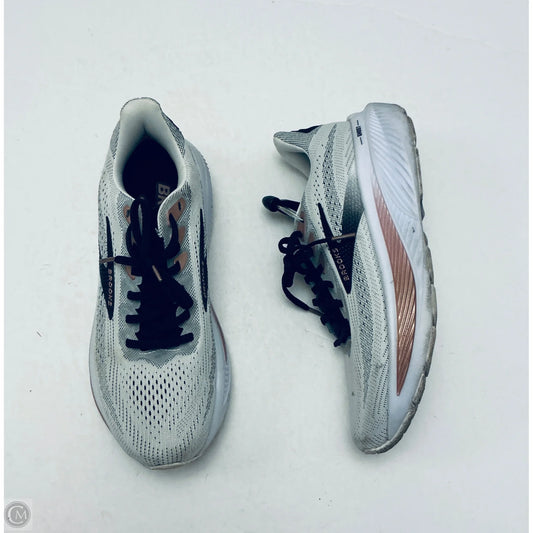 Shoes Athletic By Brooks In Black & White, Size: 9