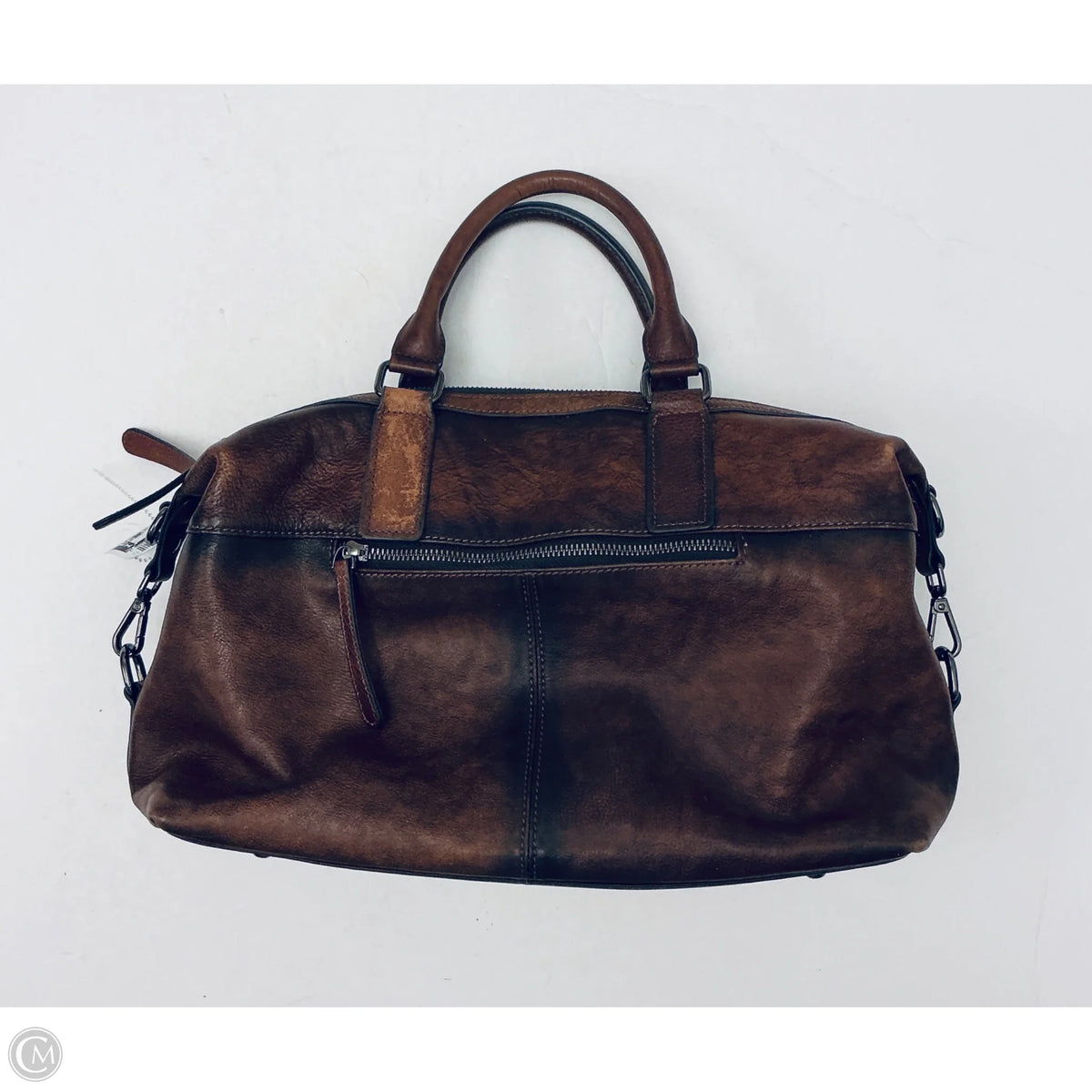 Handbag Leather By Cmb, Size: Large