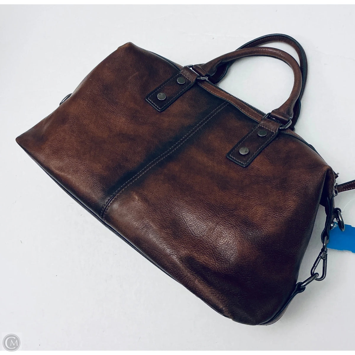 Handbag Leather By Cmb, Size: Large