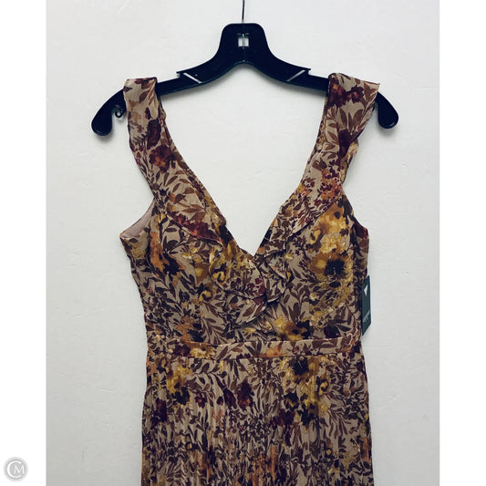 Dress Casual Maxi By Guess In Floral Print, Size: 6