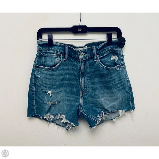 Shorts By Abercrombie And Fitch In Blue Denim, Size: 4