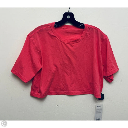 Athletic Top Short Sleeve By Clothes Mentor In Pink, Size: S