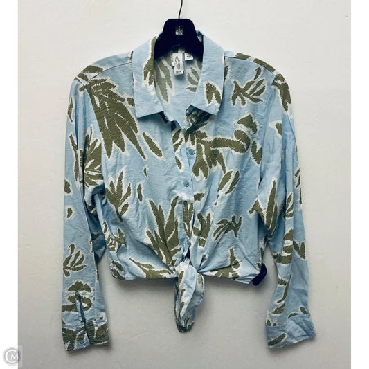 Top Long Sleeve By Joie In Blue, Size: M