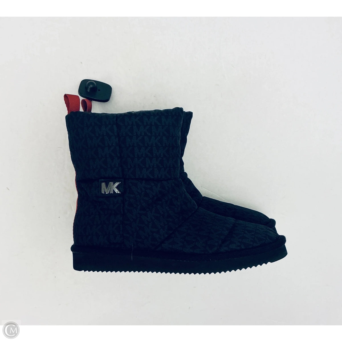 Boots Designer By Michael Kors In Black, Size: 8