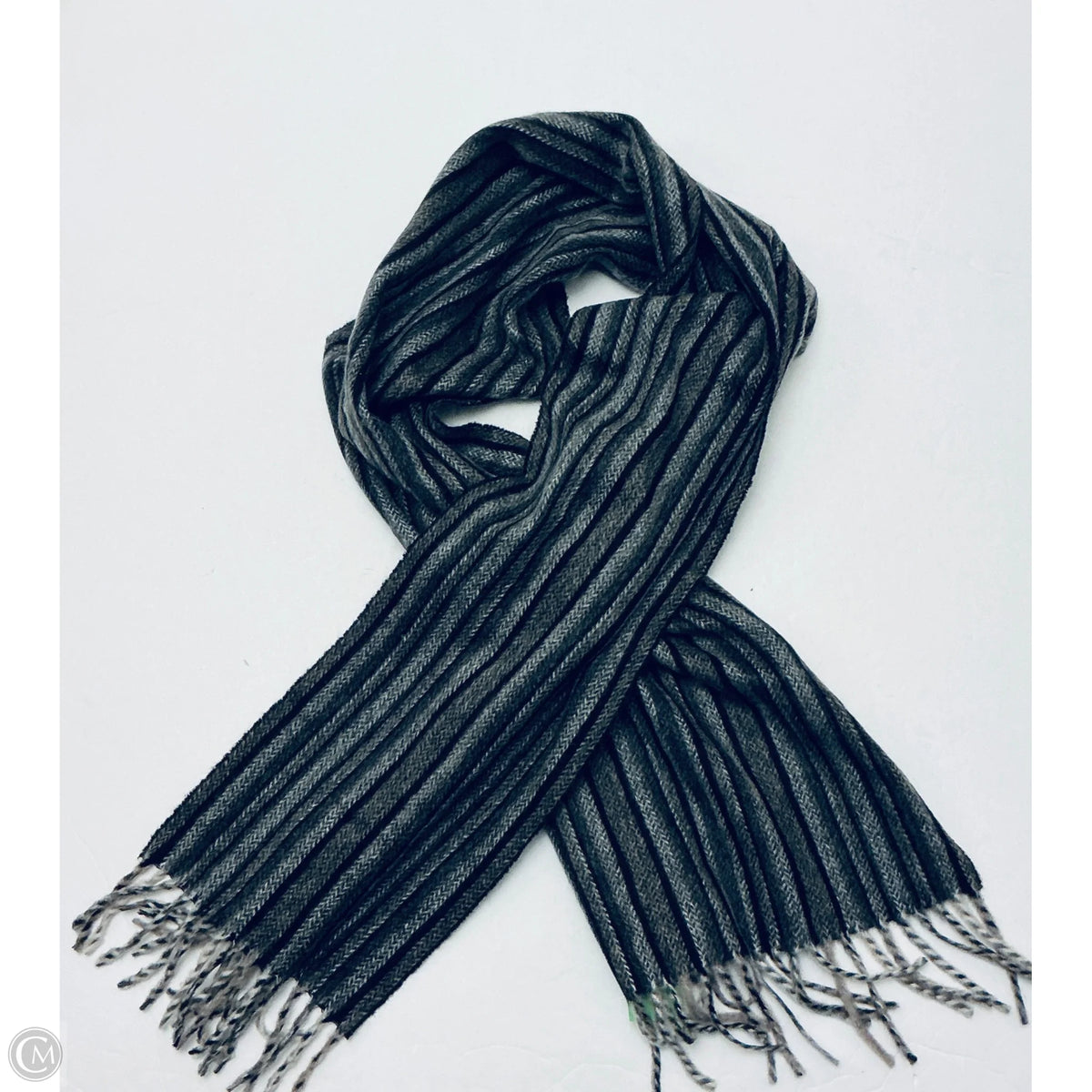 Scarf Winter By Clothes Mentor In Grey