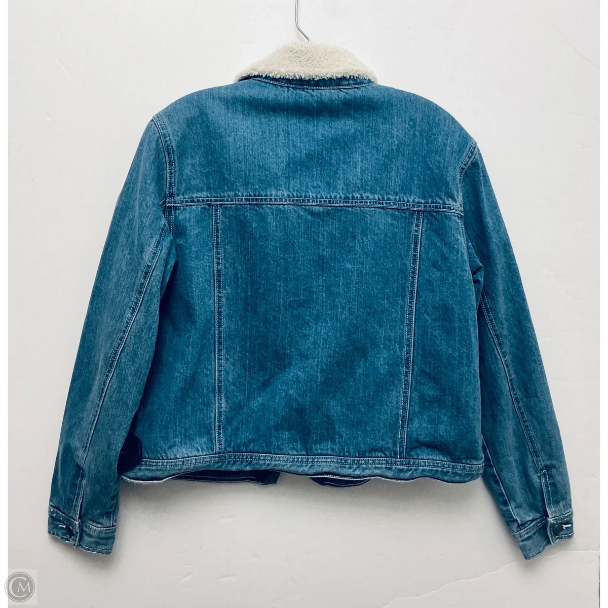 Jacket Denim By Rvca In Blue Denim, Size: M