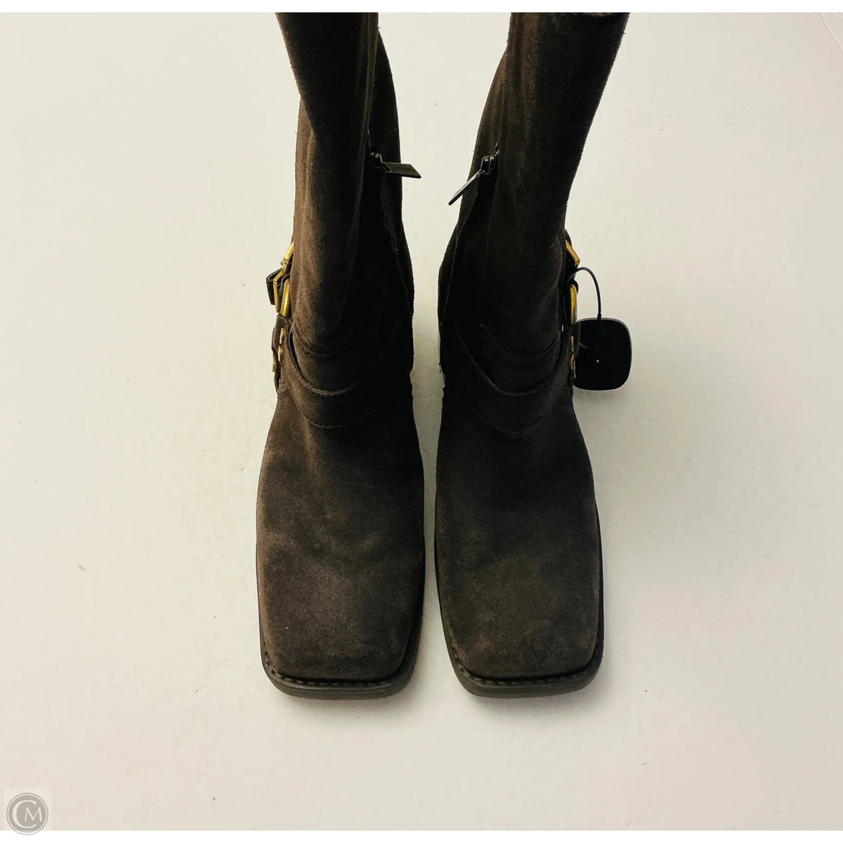 Boots Designer By Michael Kors In Brown, Size: 9
