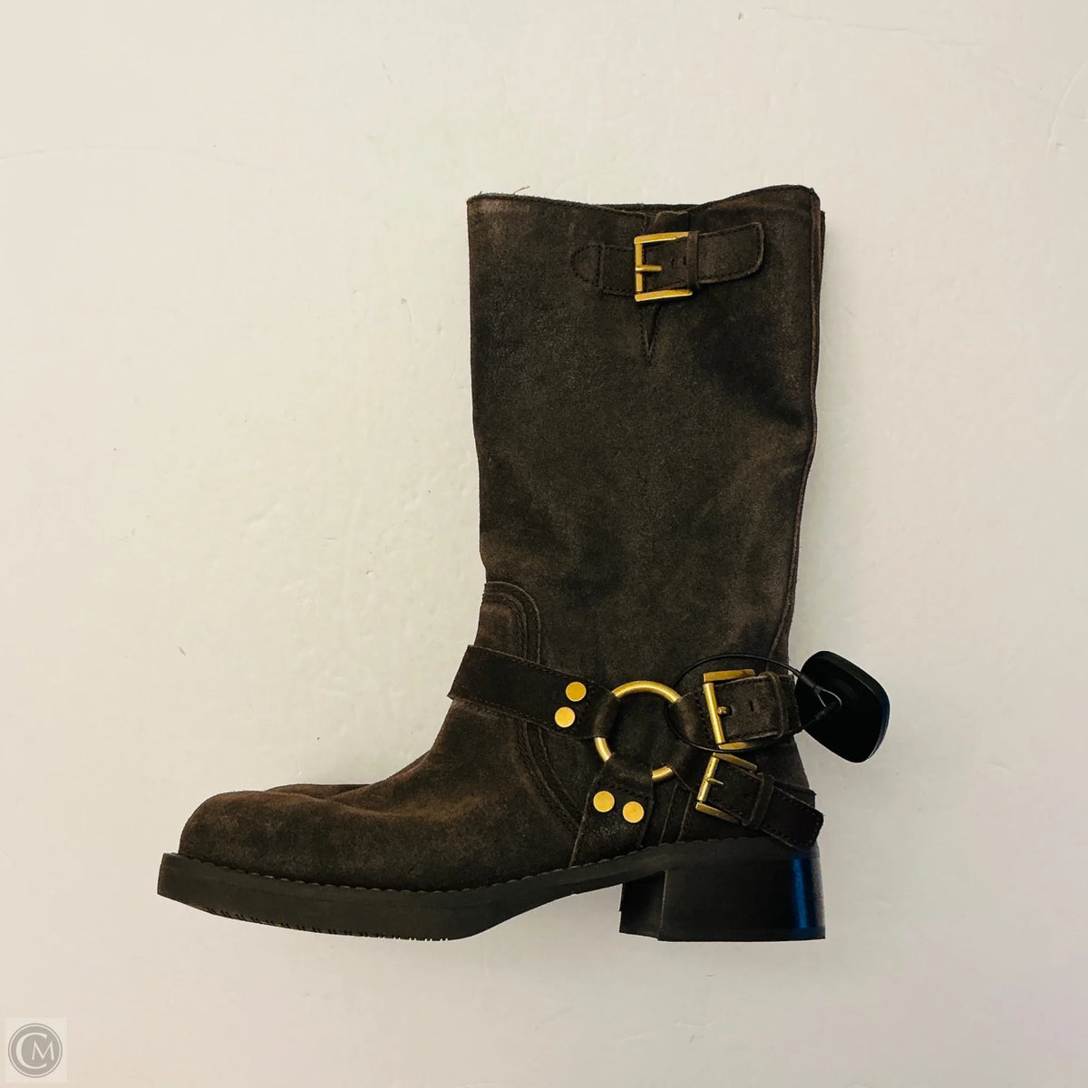 Boots Designer By Michael Kors In Brown, Size: 9