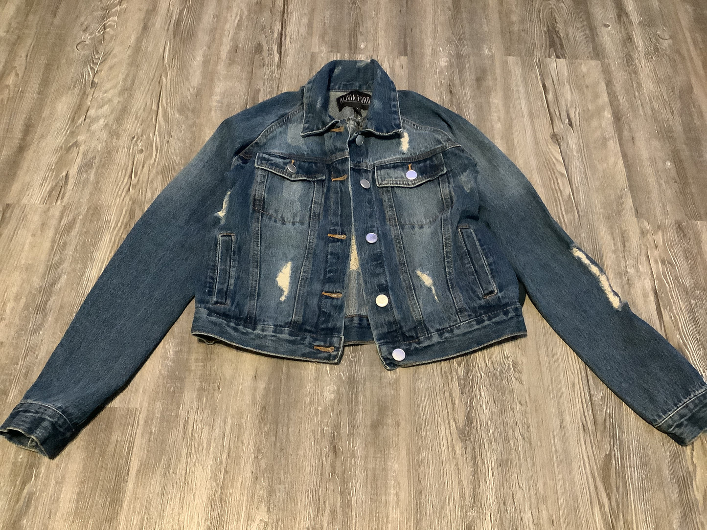 Jacket Denim By Clothes Mentor  Size: S