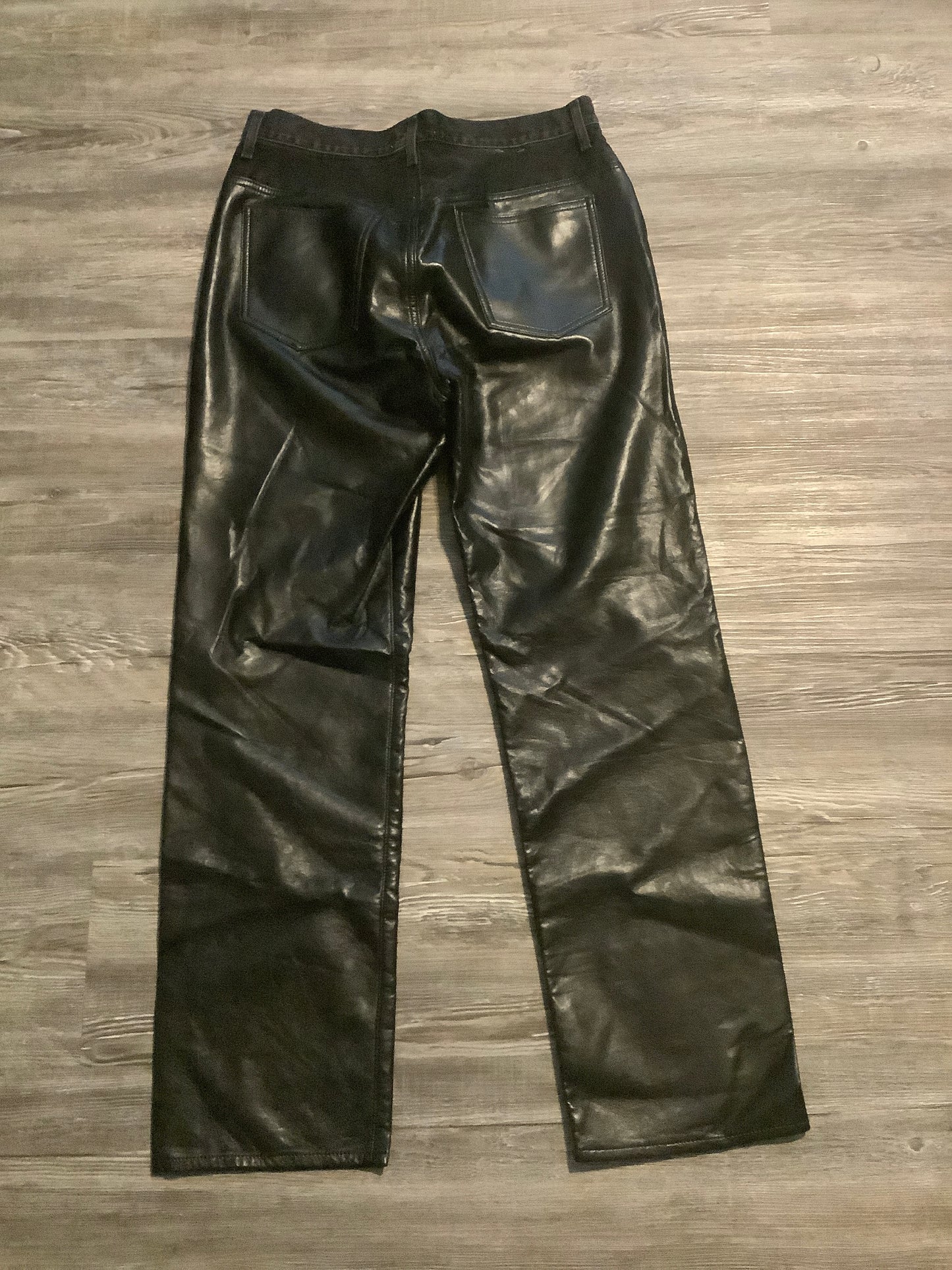 Black Jeans Straight Agolde, Size 6