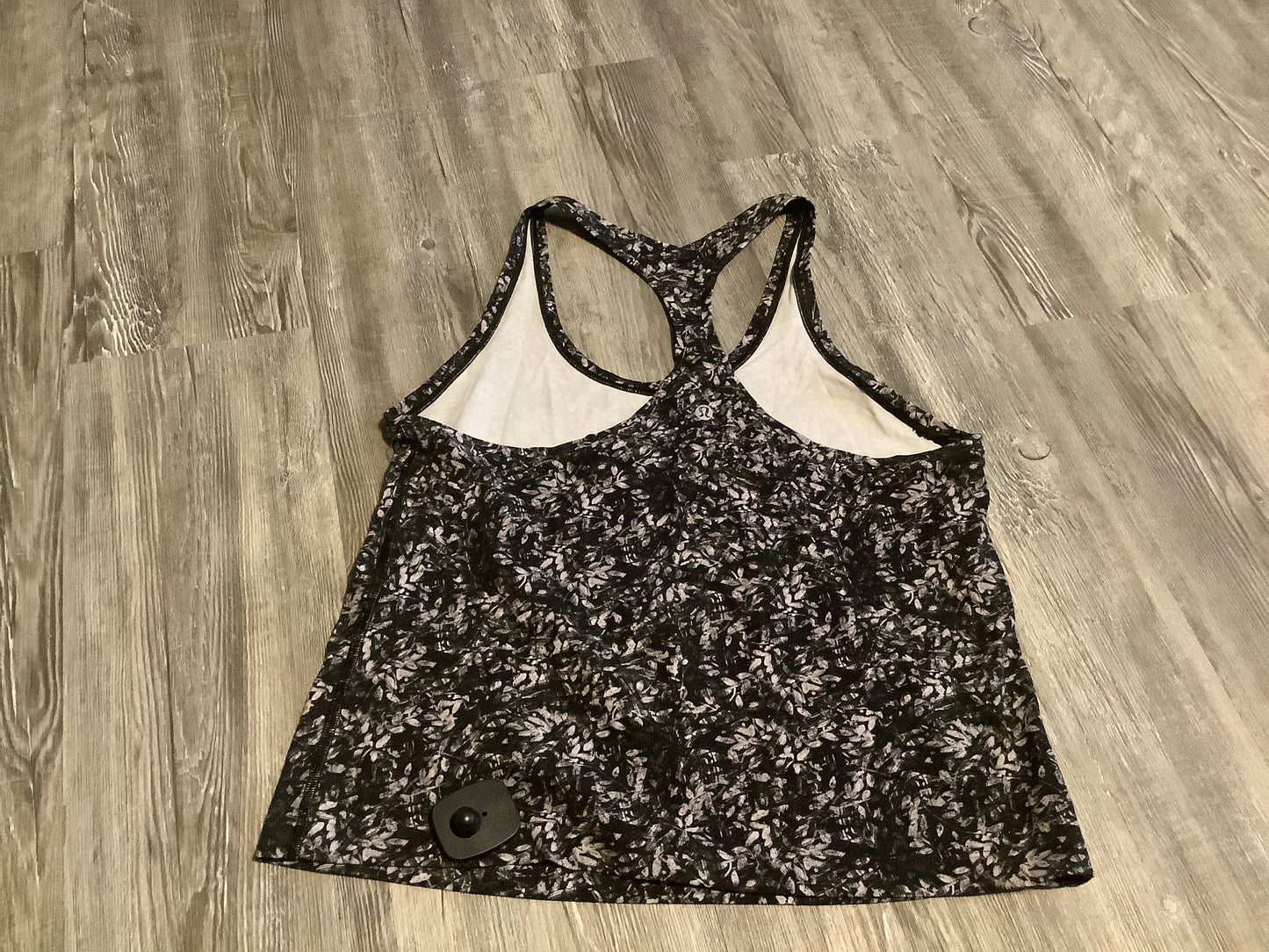 Black & White Athletic Tank Top Lululemon, Size M