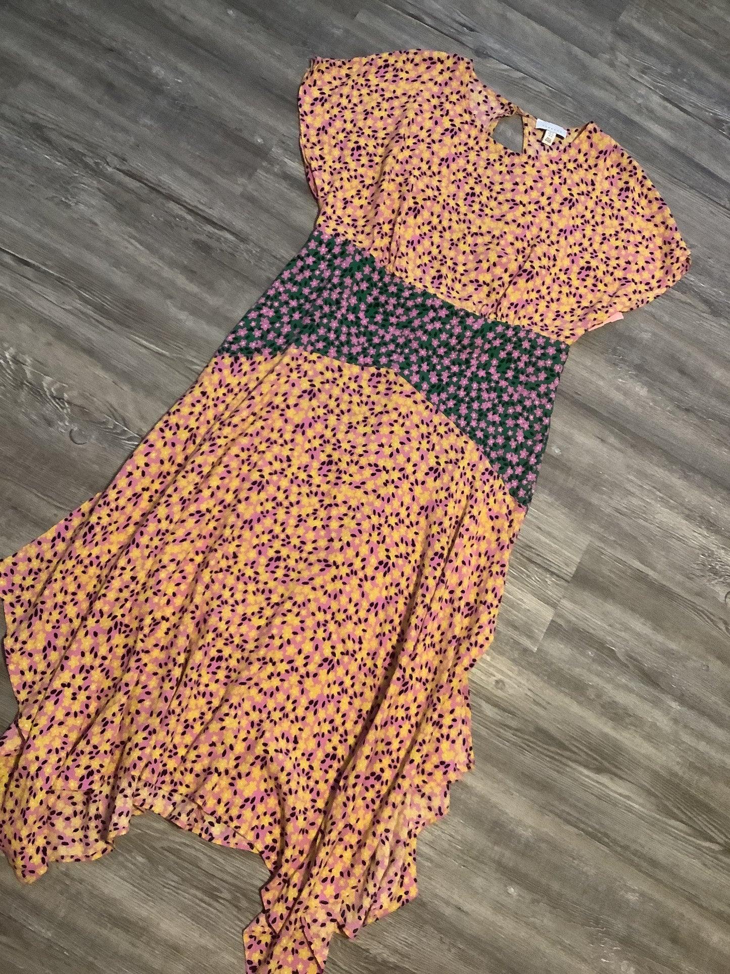 Floral Print Dress Casual Maxi Top Shop, Size M