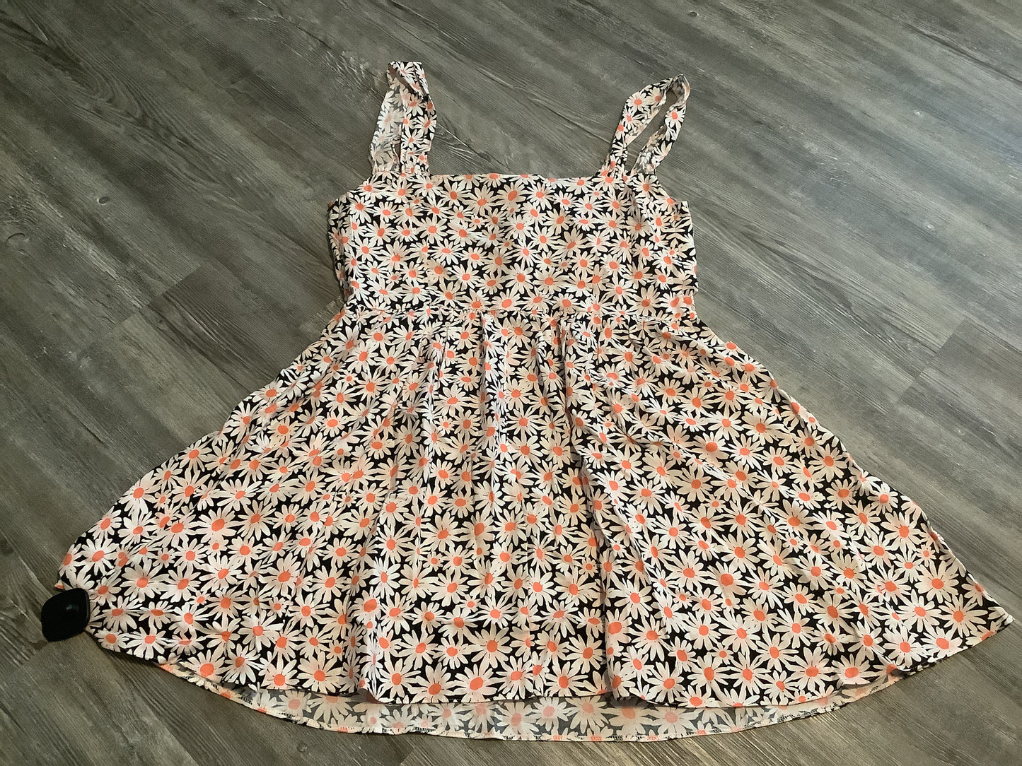 Floral Print Dress Casual Short Asos, Size L