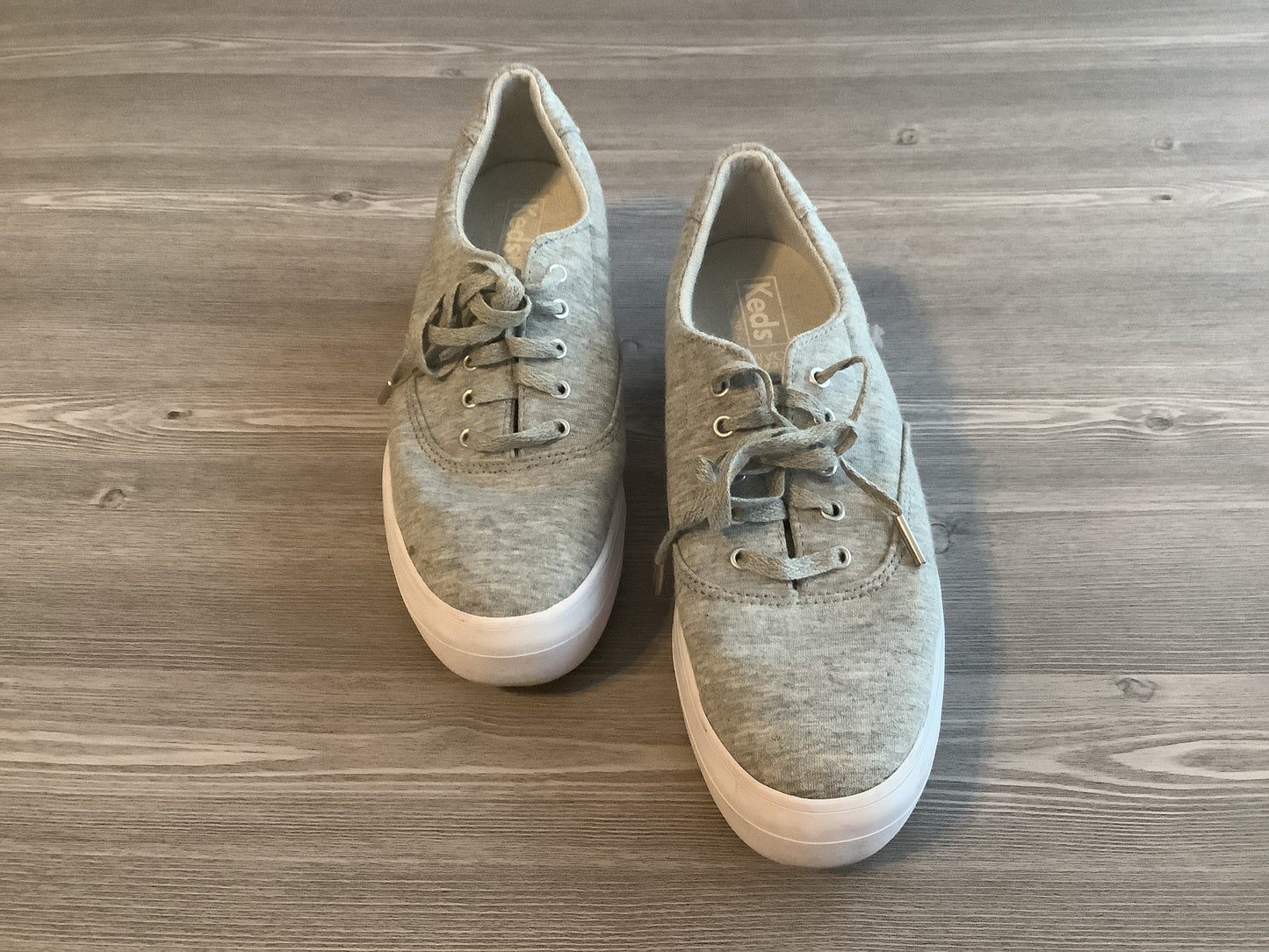 Grey Shoes Sneakers Keds, Size 6