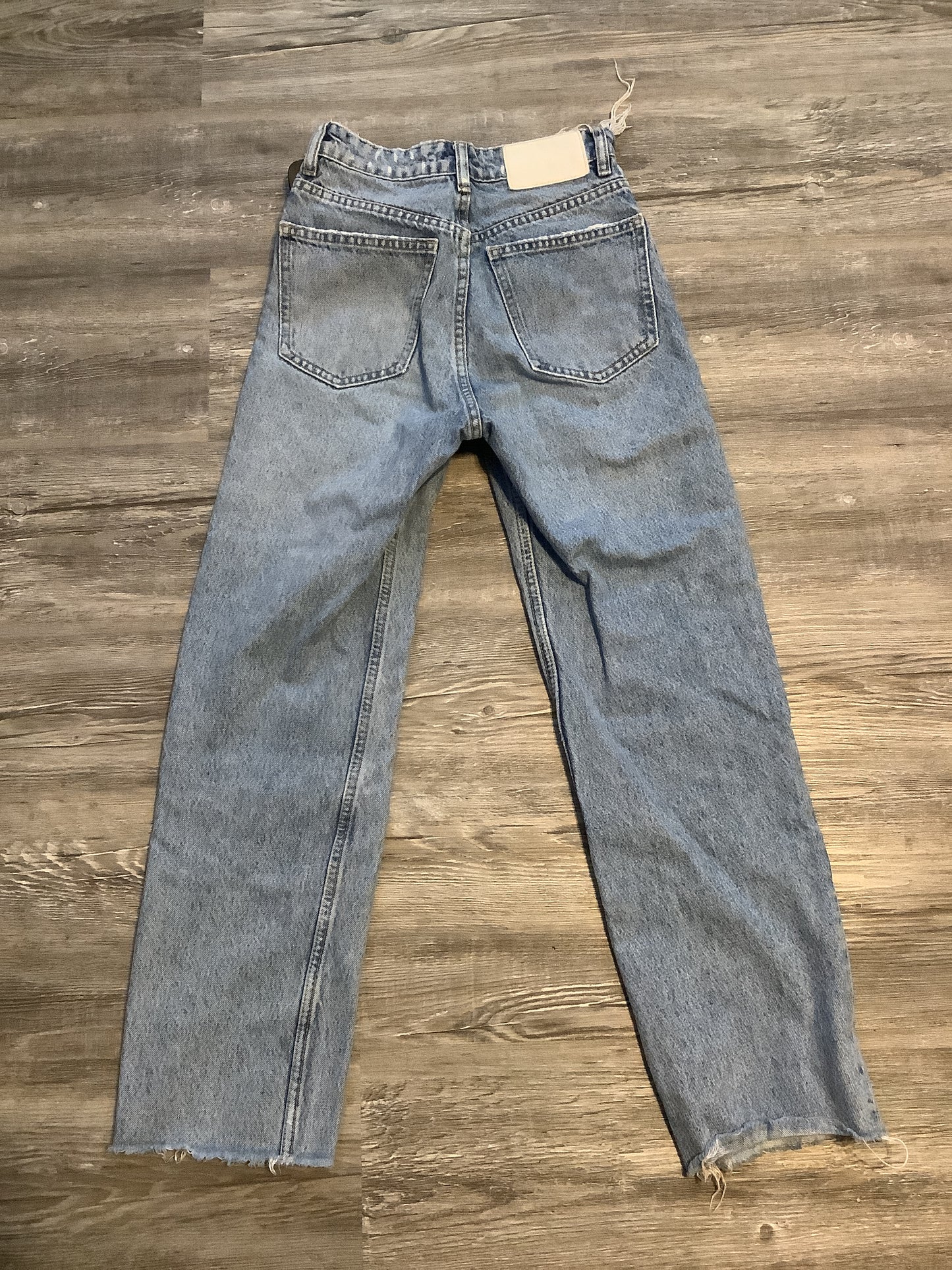 Blue Denim Jeans Boyfriend Zara, Size 0