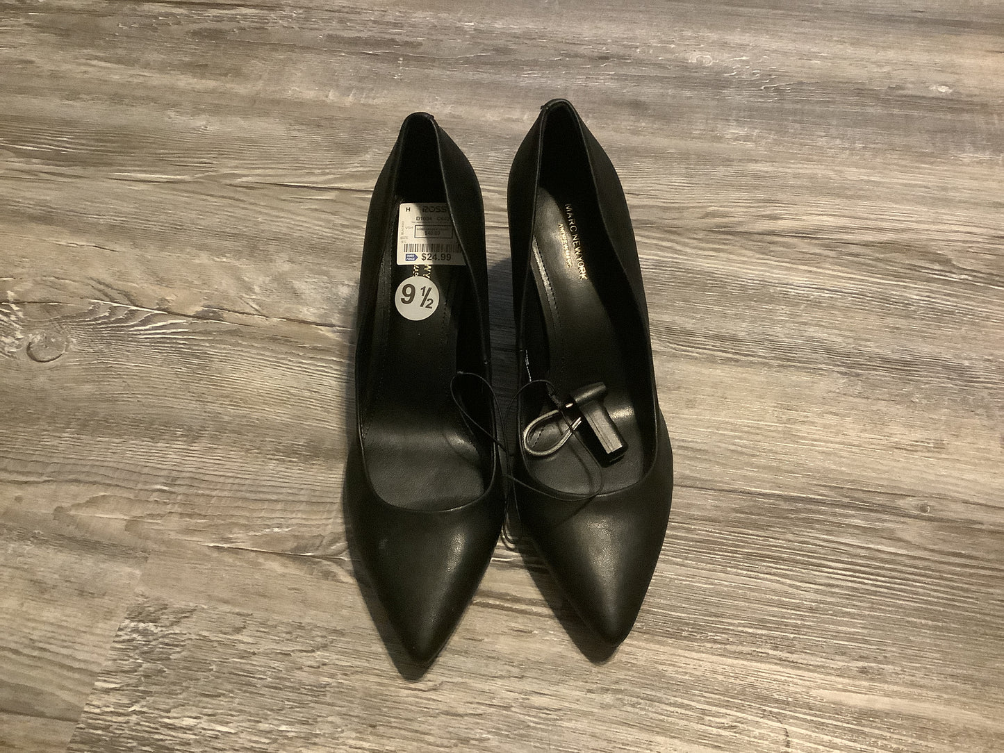 Black Shoes Heels Stiletto Marc New York, Size 9.5