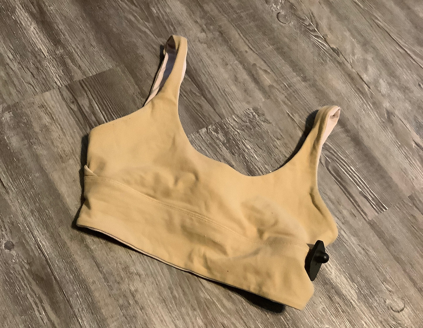 Athletic Bra By Lululemon In Tan, Size: 8