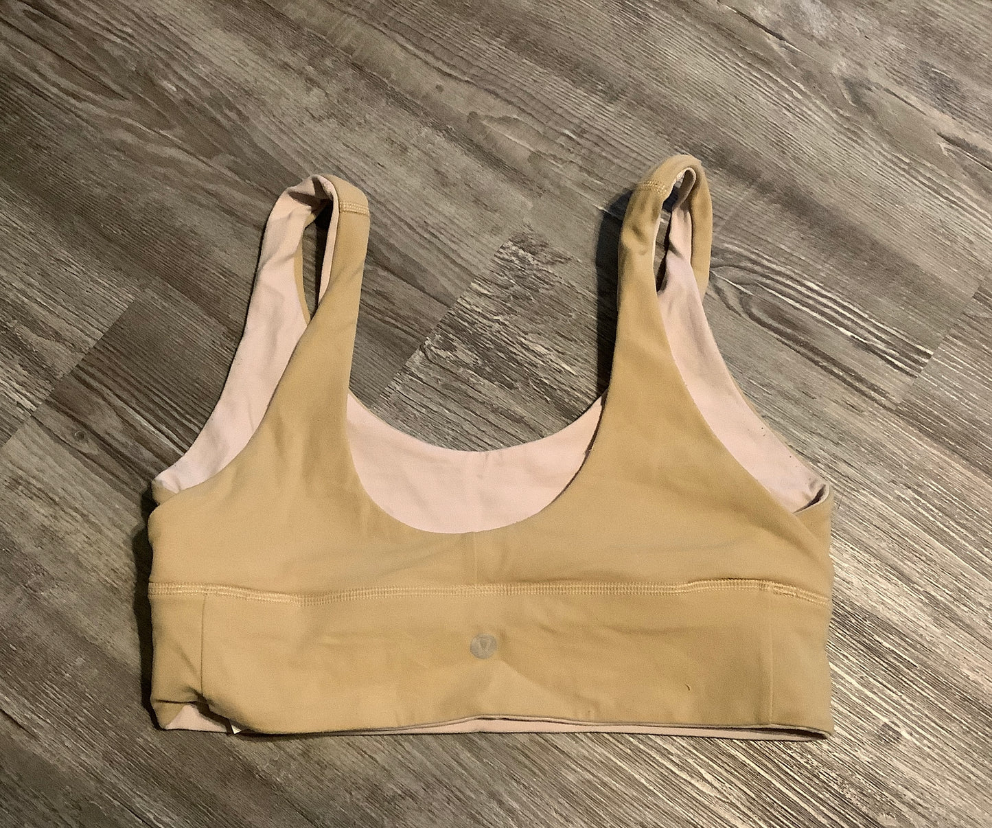 Athletic Bra By Lululemon In Tan, Size: 8