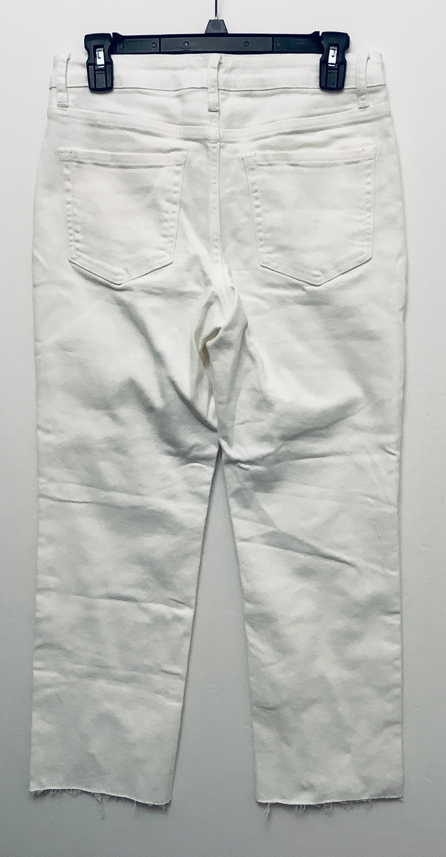 Jeans Straight By Vervet In White, Size: 6