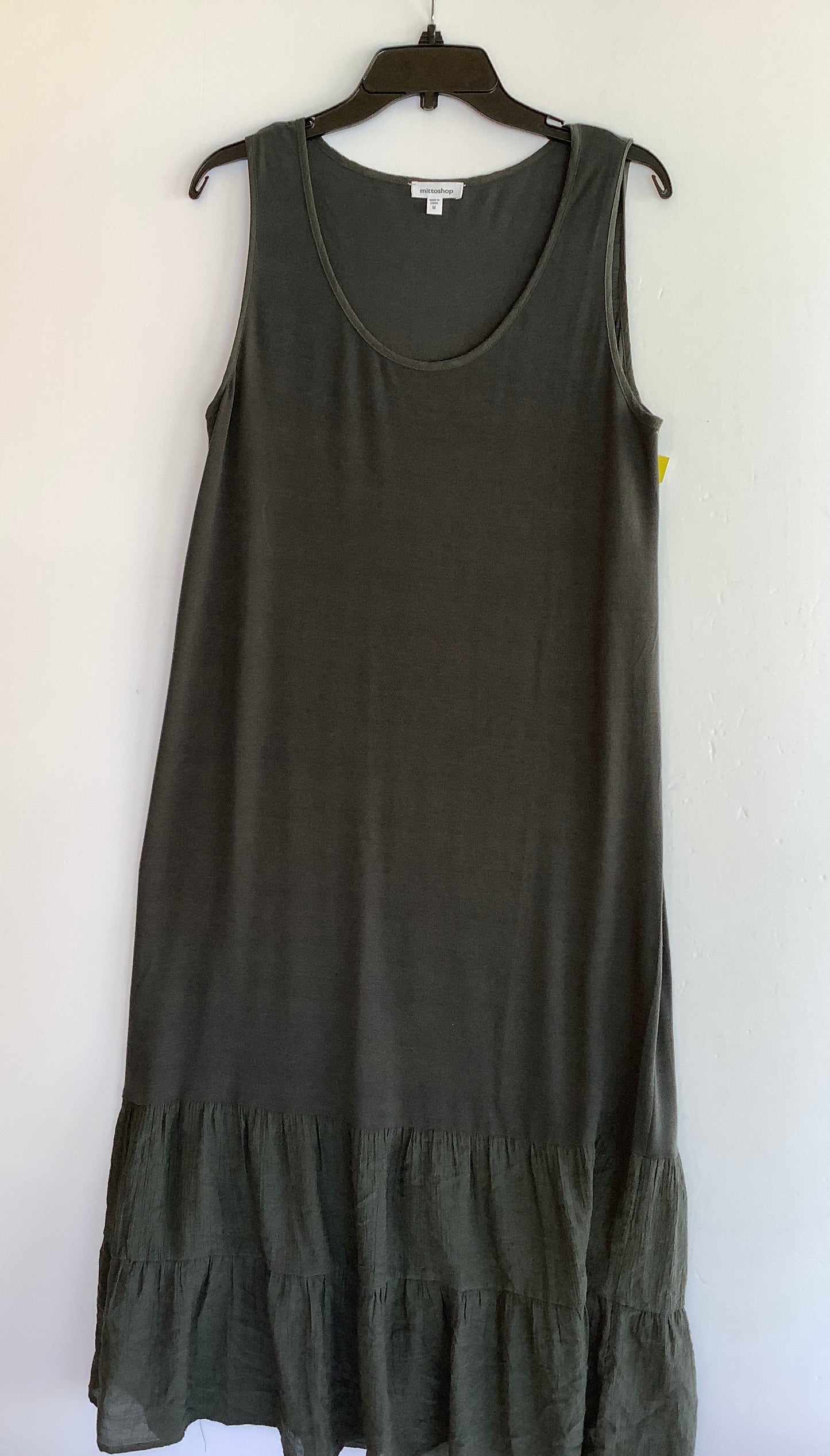 Dress Casual Midi By Mittoshop In Grey, Size: M