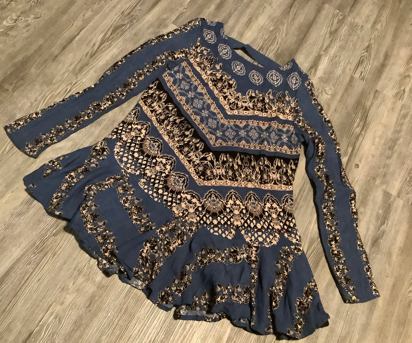 Dress Casual Short By Free People In Blue, Size: S